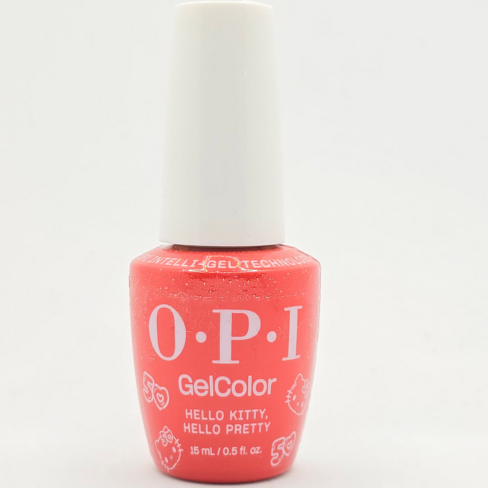 OPI Gel Matching 0.5oz - Hello Kitty Collection - HK04 Hello Kitty, Hello Pretty