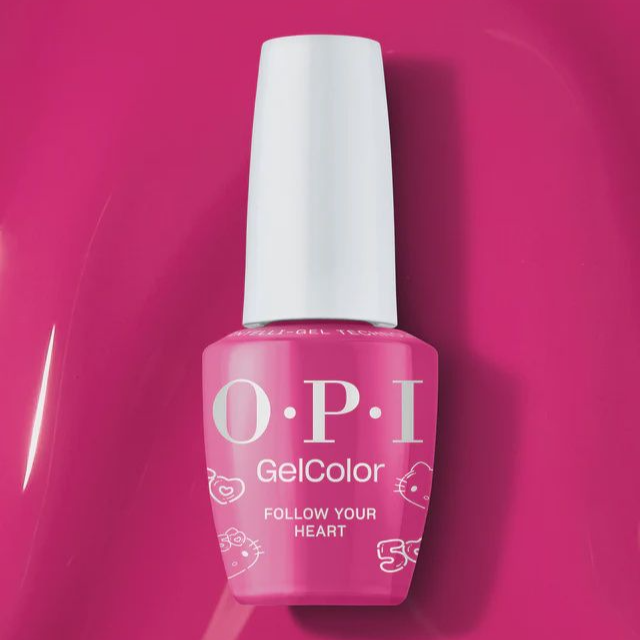 OPI Gel Matching 0.5oz - Hello Kitty Collection - HK05 Follow Your Heart