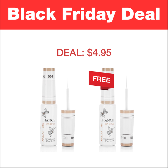 (Black Friday 2024 Deal) Chance Detailing Nail Art Gel 0.33oz - Buy 1 Get 1 Free