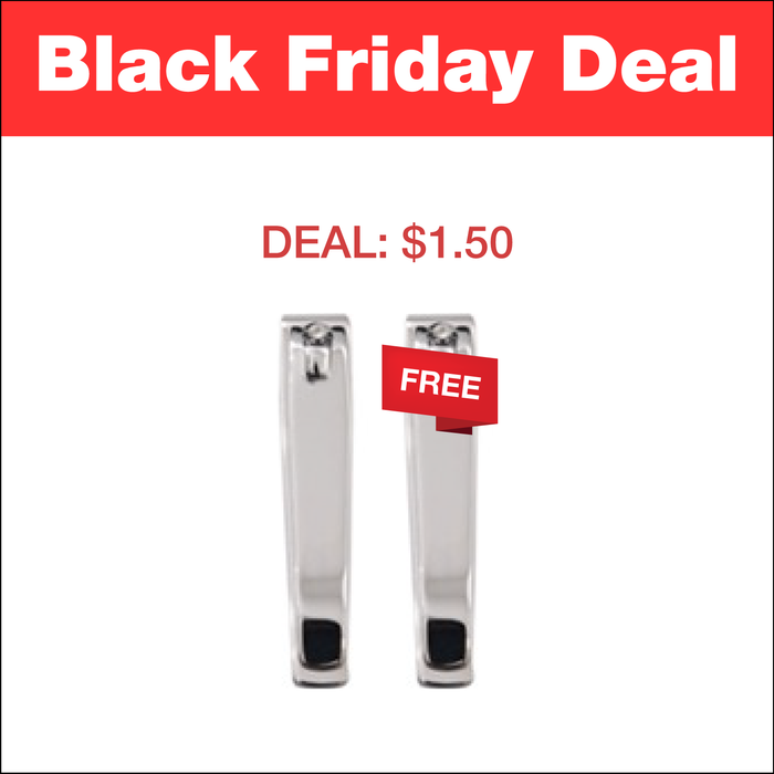 (Black Friday 2024 Deal) Cre8tion Nail Clipper Carbon Steel Size 8.2 cm - Buy 1 Get 1 Free