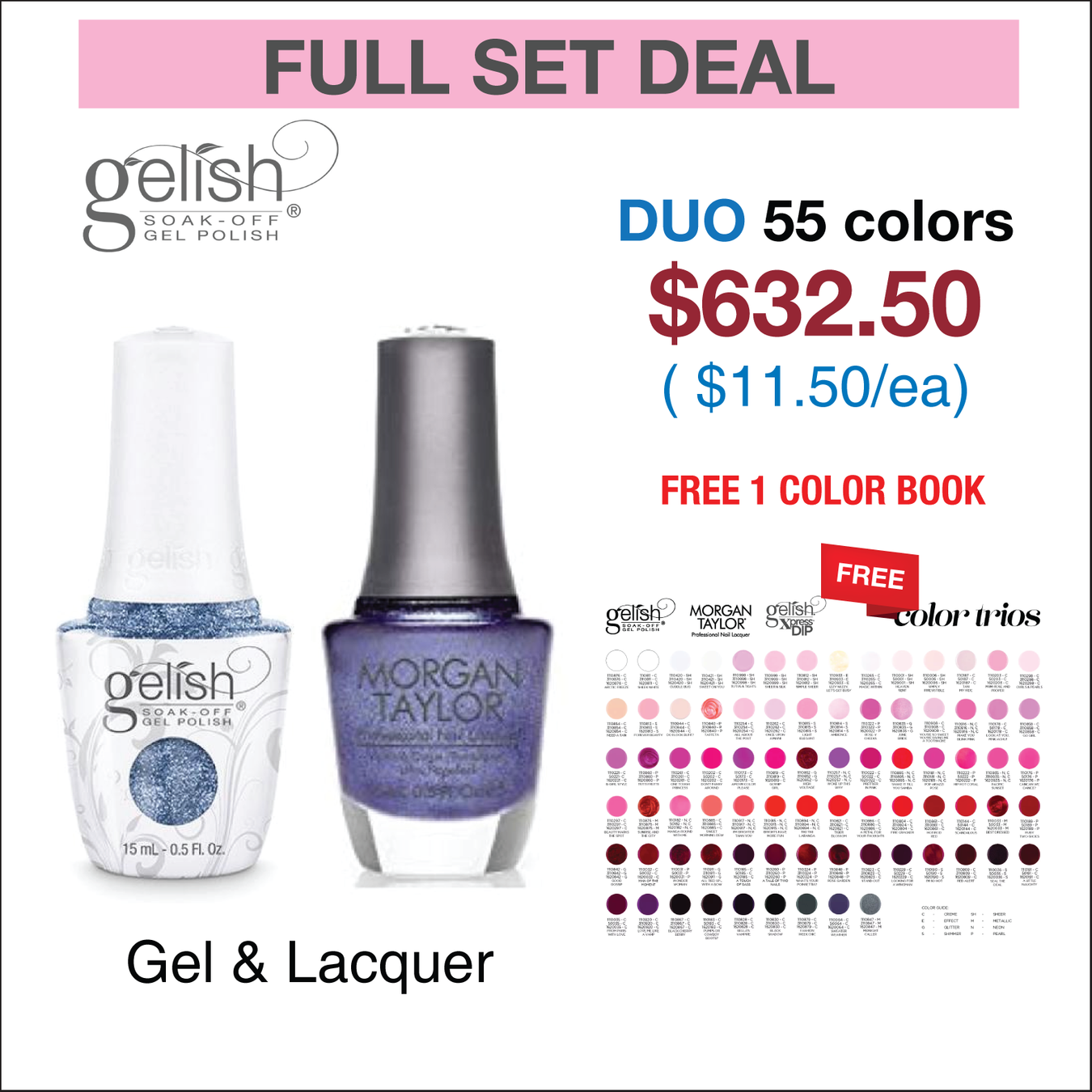 Gelish Matching Duo