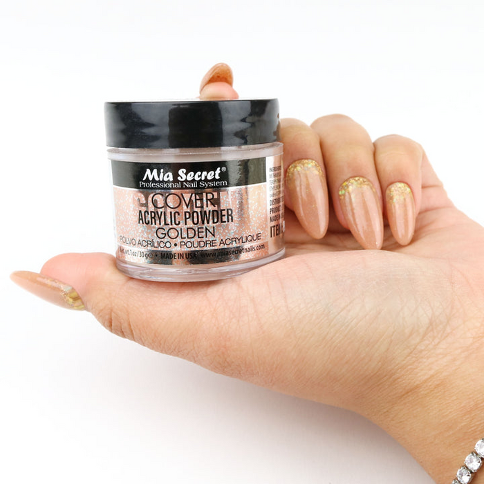 Mia Secret Acrylic Powder - COVER GOLDEN