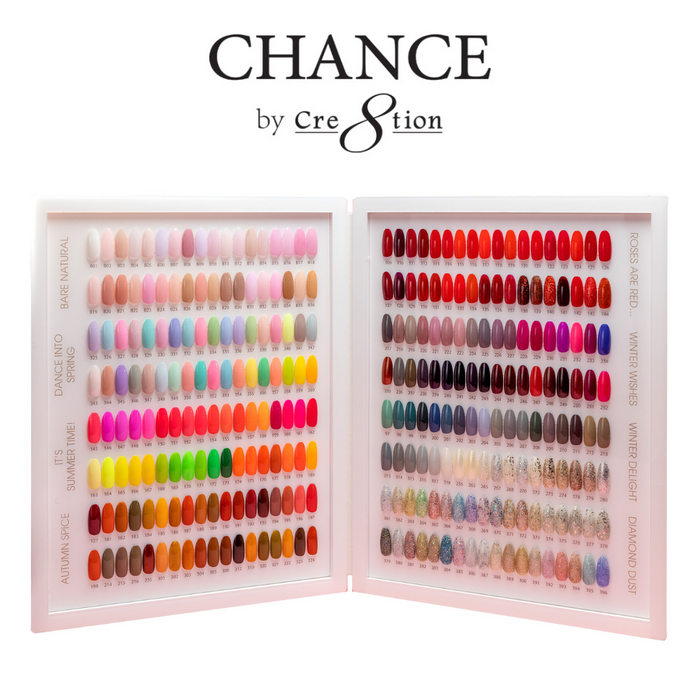 Chance Booklet - Matching 3 in 1  - 8 Collection 252 colors