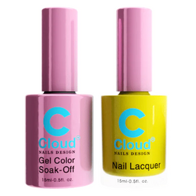 Cloud Nail Design - Florida Collection - Matching Duo 0.5oz - 013