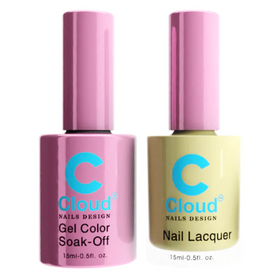 Cloud Nail Design - Florida Collection - Matching Duo 0.5oz - 014