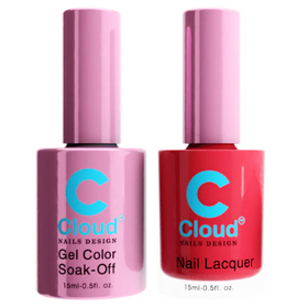 Cloud Nail Design - Florida Collection - Matching Duo 0.5oz - 016