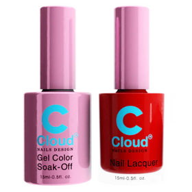 Cloud Nail Design - Florida Collection - Matching Duo 0.5oz - 018