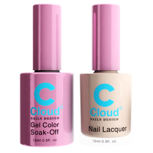 Cloud Nail Design - Florida Collection - Matching Duo 0.5oz - 035
