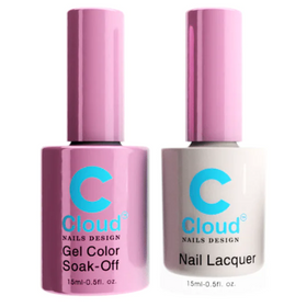 Cloud Nail Design - Florida Collection - Matching Duo 0.5oz - 037