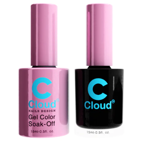 Cloud Nail Design - Florida Collection - Matching Duo 0.5oz - 040