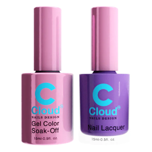 Cloud Nail Design - Florida Collection - Matching Duo 0.5oz - 047