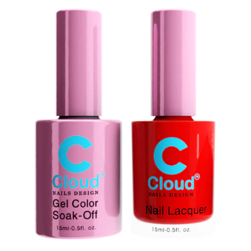 Cloud Nail Design - Florida Collection - Matching Duo 0.5oz - 006