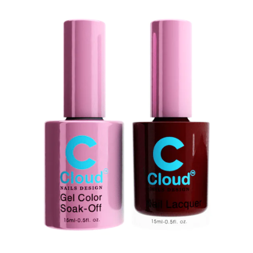 Cloud Nail Design - Florida Collection - Matching Duo 0.5oz - 001