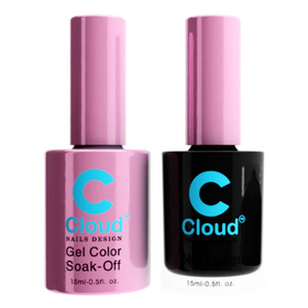 Cloud Nail Design - Florida Collection - Matching Duo 0.5oz - 009
