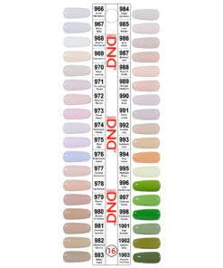 Tabla de colores DND Conjunto completo # 401-782 (379 colores)