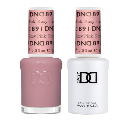 Par a juego DND - Colección Sheer - 891 Rosy Pink