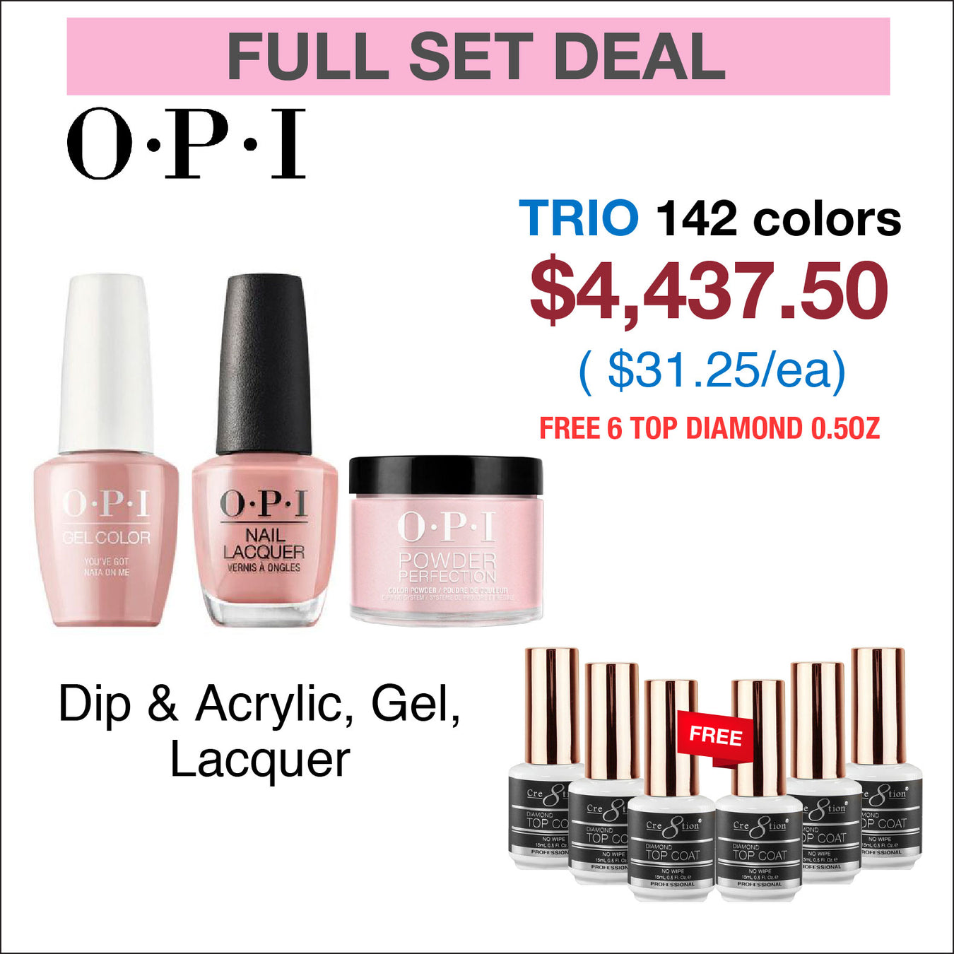 OPI Matching Trio