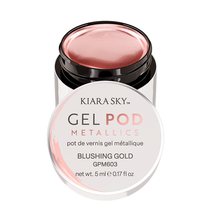 Kiara sky Gel Pod Metallics - Blushing Gold