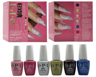 OPI Soak Off Gel 0.5oz - Wicked Collection Holiday 24 Add-On Kit #2 - 6 Colors