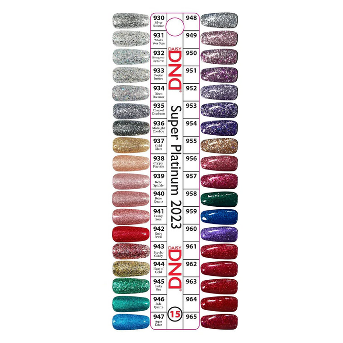 Tabla de colores DND Conjunto completo # 401-782 (379 colores)