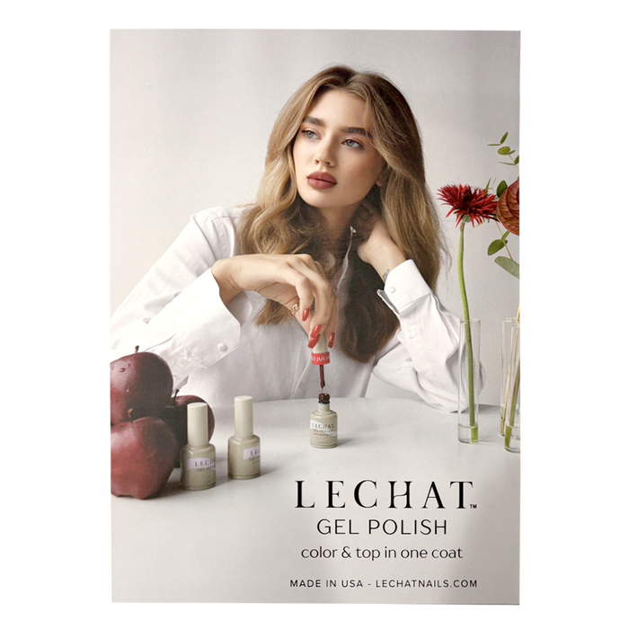 Lechat Gel Polish Color & Top in one Coat - Color Book