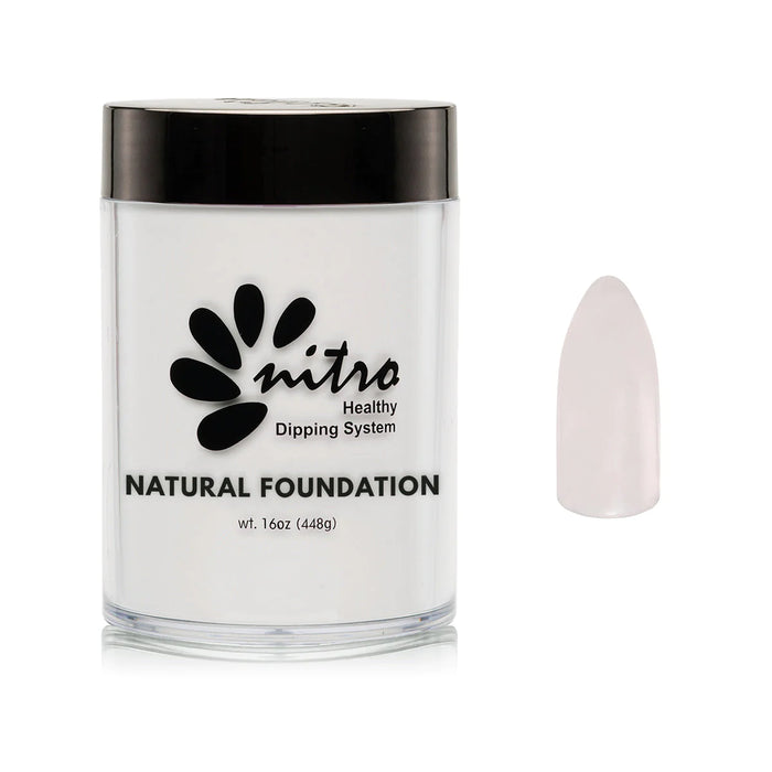 Nitro Pink &amp; White Collection Powder - Base de maquillaje natural