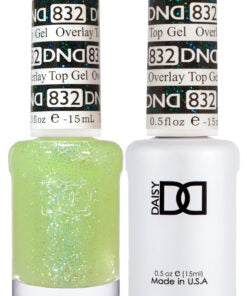 DND Duo Matching Color - Colección OVERLAY GLITTER TOP GELS - 832