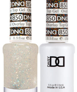 DND Duo Matching Color - Colección OVERLAY GLITTER TOP GELS - 850