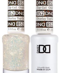 DND Duo Matching Color - Colección OVERLAY GLITTER TOP GELS - 852