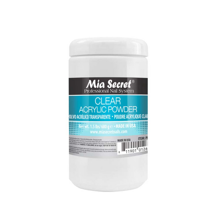 Mia Secret Acrylic Powder - CLEAR