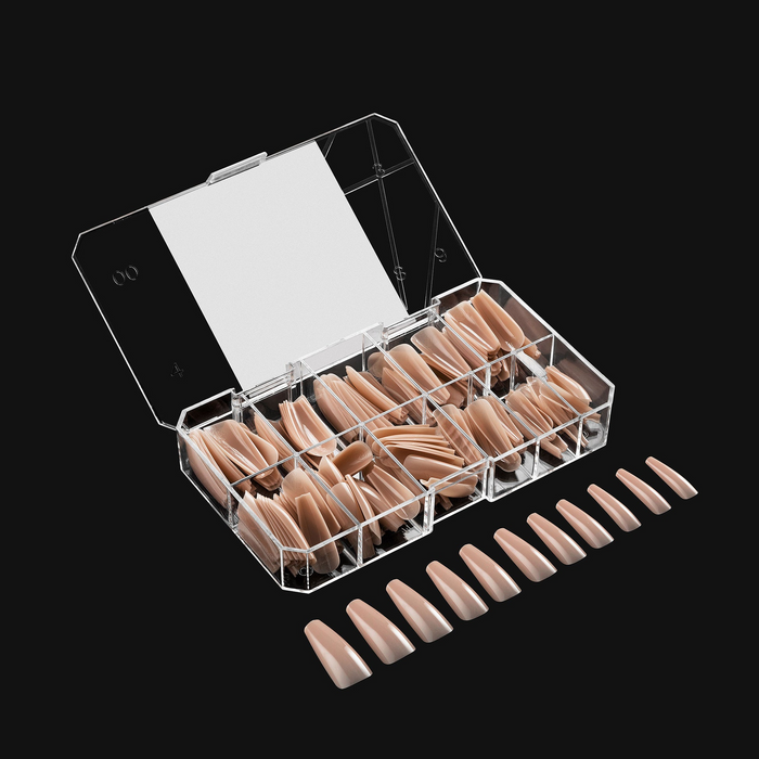 Apres Neutrals Gel-X Tips - Alex SCULPTED Long 150pcs