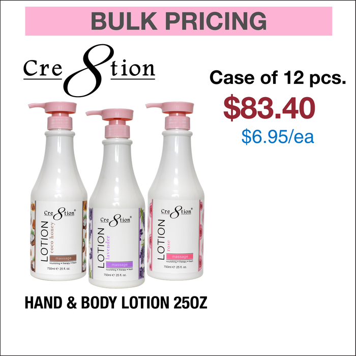 Cre8tion Loción para manos y cuerpo 25 oz