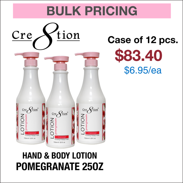 Cre8tion Loción para manos y cuerpo 25 oz