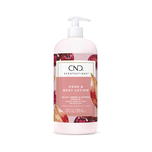 CND - Scentsations Black Cherry & Nutmeg Lotion, 33 FL Oz