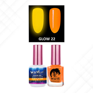 Wavegel Matching Duo 0.5oz - Brilla en la oscuridad - 22