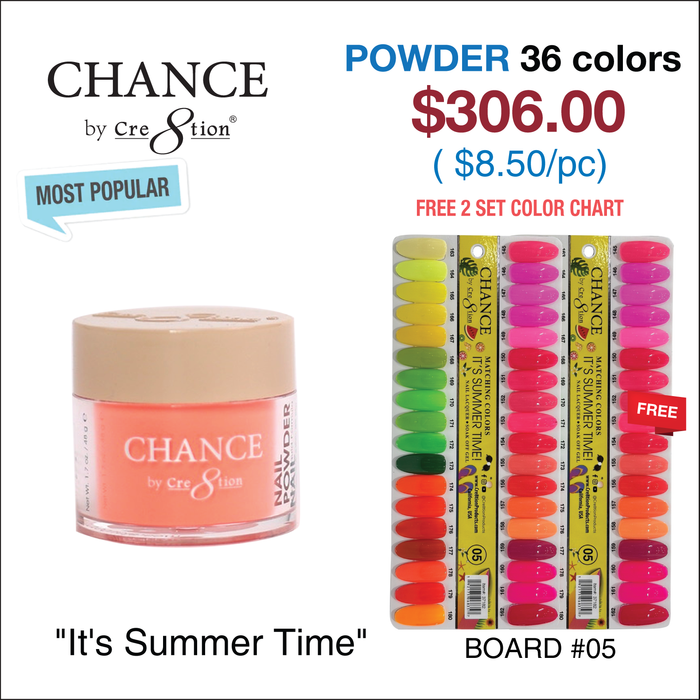Chance Matching Powder 1.7oz 36 colores - Colección It's Summer Time