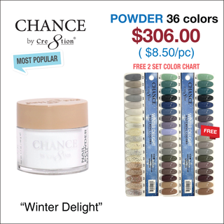 Chance Matching Powder 1.7oz 36 Colors - Winter Delight Collection