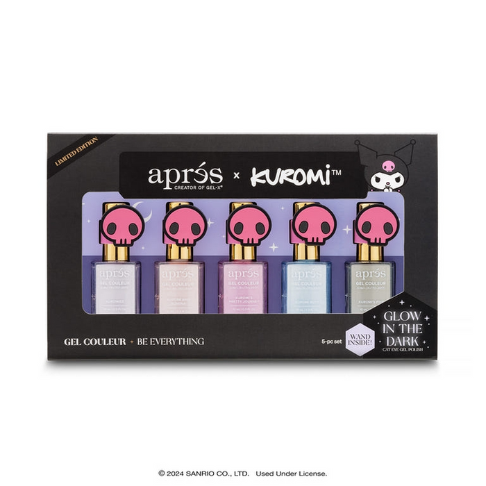 Apres x Kuromi - Caty Eye Gel Couleur 10ml (Set of 5)