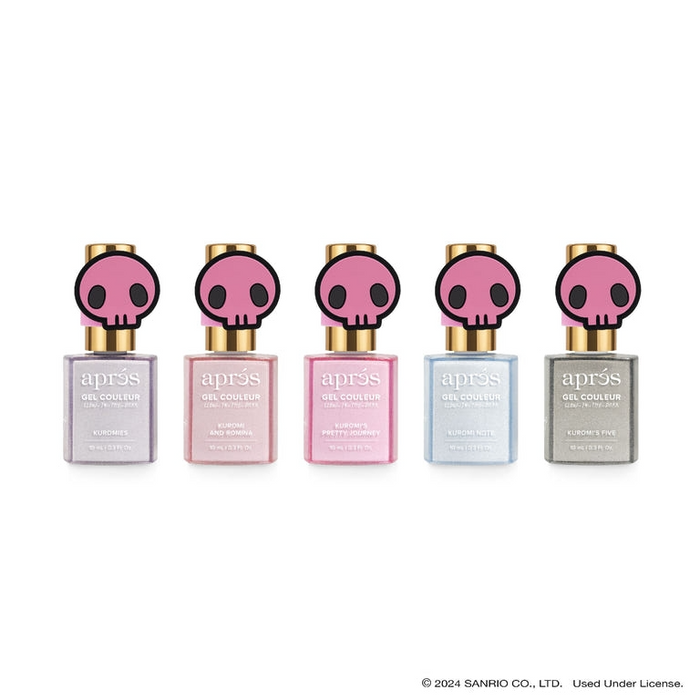 Apres x Kuromi - Caty Eye Gel Couleur 10ml (Set of 5)