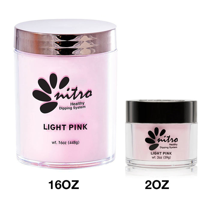 Polvo Nitro Pink &amp; White Collection - Rosa claro