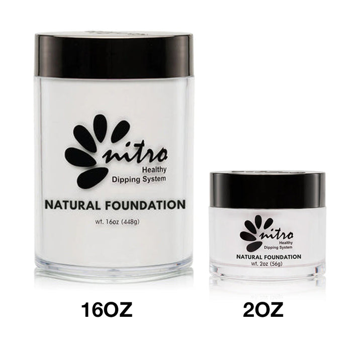Nitro Pink &amp; White Collection Powder - Base de maquillaje natural