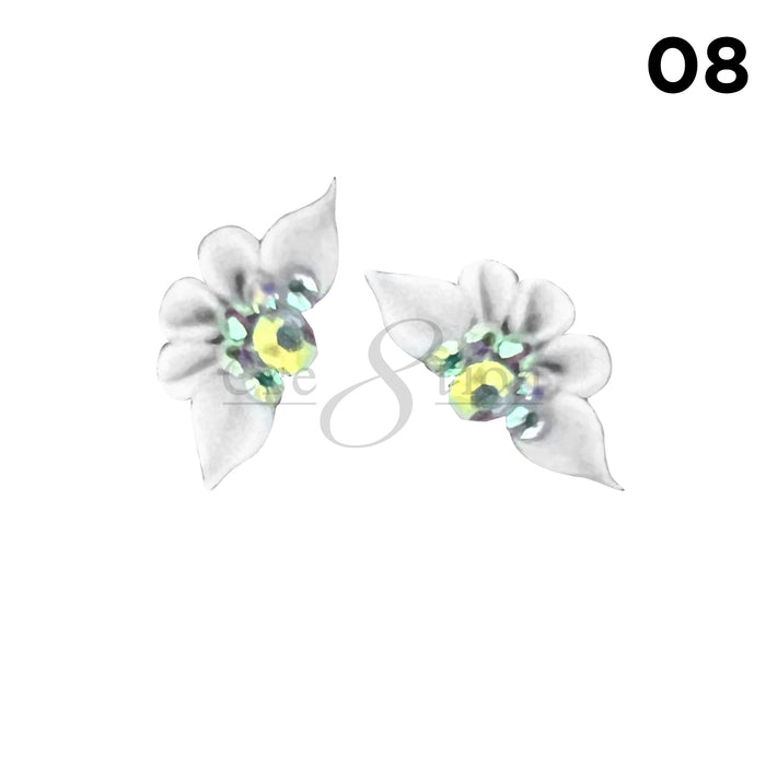 Cre8tion Flores acrílicas hechas a mano 2 piezas - 08
