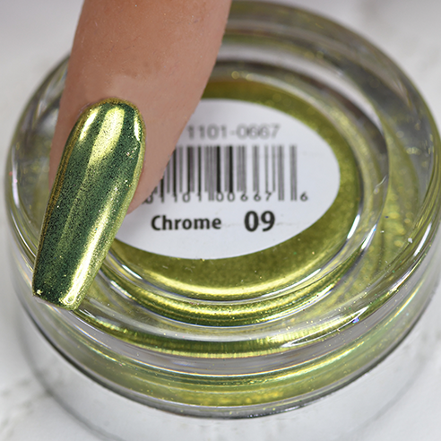 Chrome #9 Cre8tion Radium Chrome Nail Art Efecto 1g