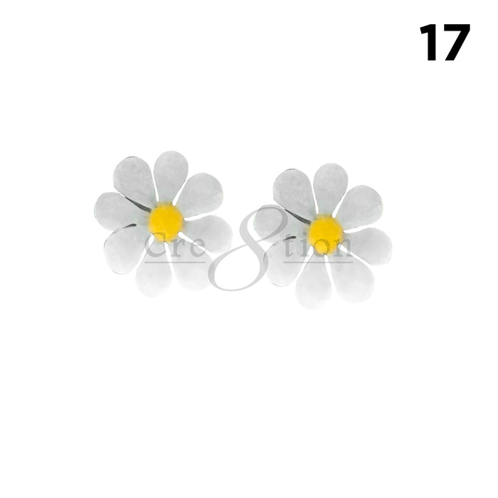 Cre8tion Flores acrílicas hechas a mano 2 piezas - 17