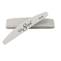 Cre8tion White Nail Files Harbor Bridge - USA Standard