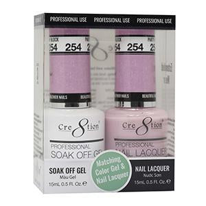 Cre8tion Soak Off Gel Par a juego 0.5oz 254 FIESTA EN MI BLOQUE