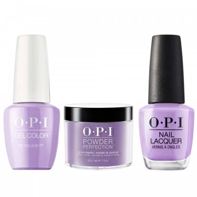 Color a juego OPI (3 piezas) - B29 ¿Te gusta el color lila?