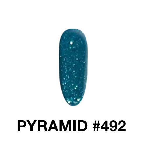 Par de pirámides a juego - 492