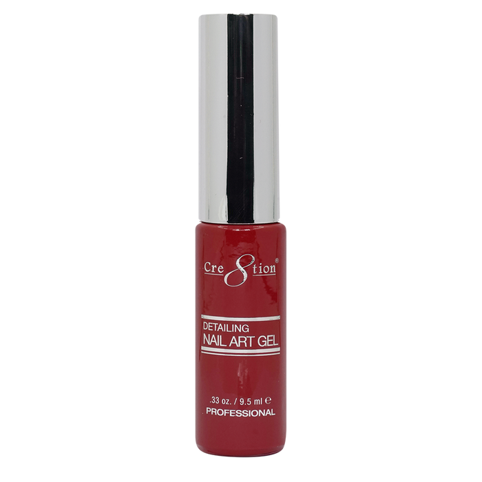 Cre8tion Detailing Nail Art Gel 0.33oz 03 Red