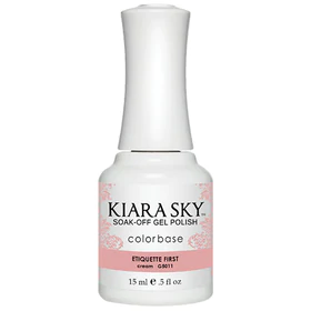 Kiara Sky All In One - Esmalte en gel Soak Off 0.5oz - 5011 Etiquette First